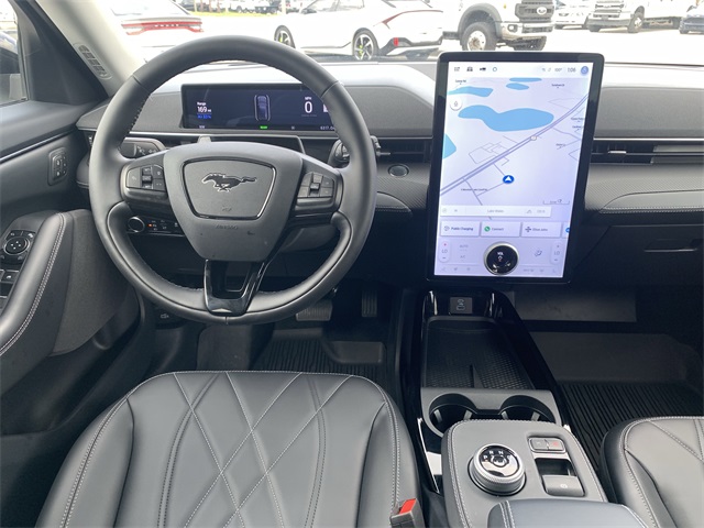 2024 White Metallic Ford Mustang Mach-E Select AWD SUV