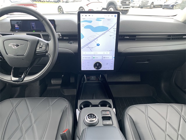 2024 White Metallic Ford Mustang Mach-E Select AWD SUV