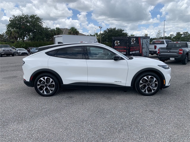 2024 White Metallic Ford Mustang Mach-E Select AWD SUV
