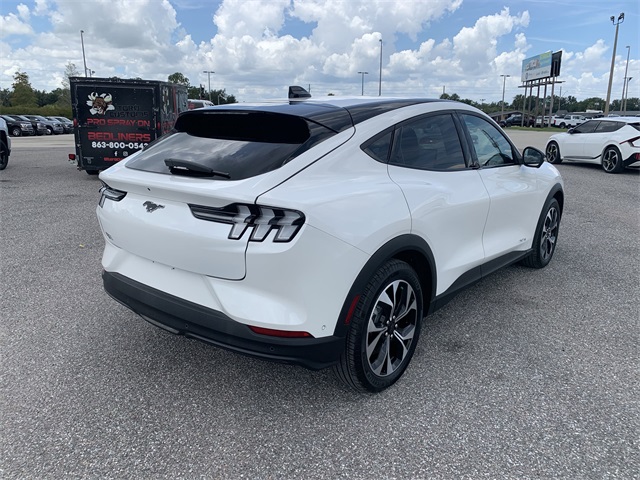 2024 White Metallic Ford Mustang Mach-E Select AWD SUV