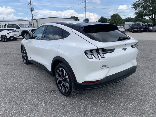 2024 White Metallic Ford Mustang Mach-E Select AWD SUV