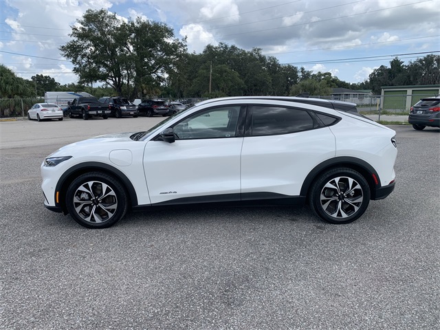 2024 White Metallic Ford Mustang Mach-E Select AWD SUV