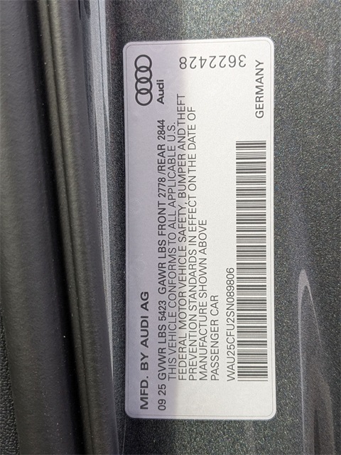 new 2025 Audi S5 car, priced at $71,885