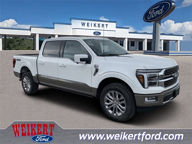 2025 Star White Metallic Tri-Coat Ford F-150 King Ranch Truck