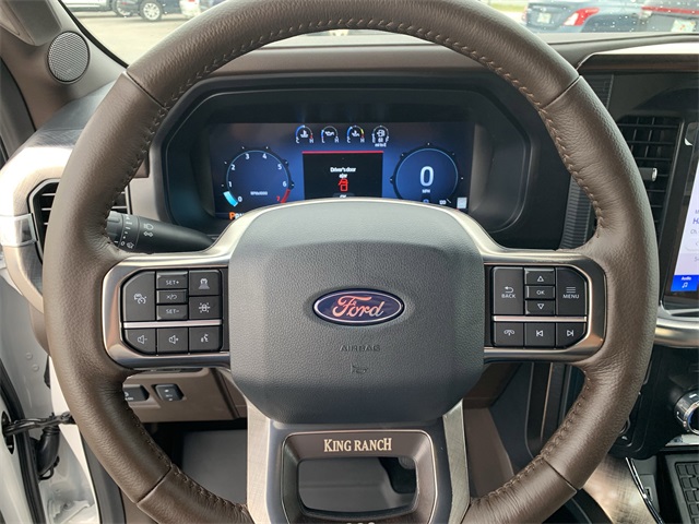 2025 Star White Metallic Tri-Coat Ford F-150 King Ranch 4X4 Truck