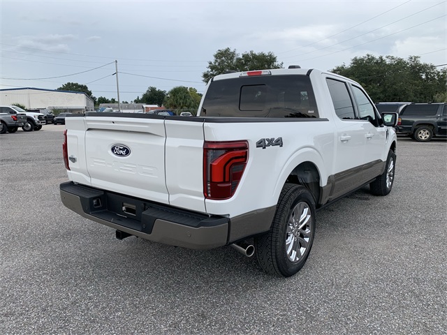 2025 Star White Metallic Tri-Coat Ford F-150 King Ranch 4X4 Truck