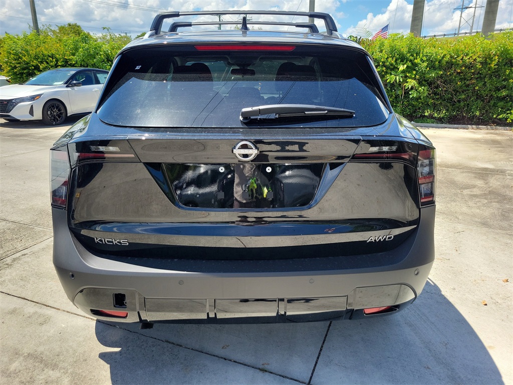 new 2025 Nissan Kicks car, priced at $24,995
