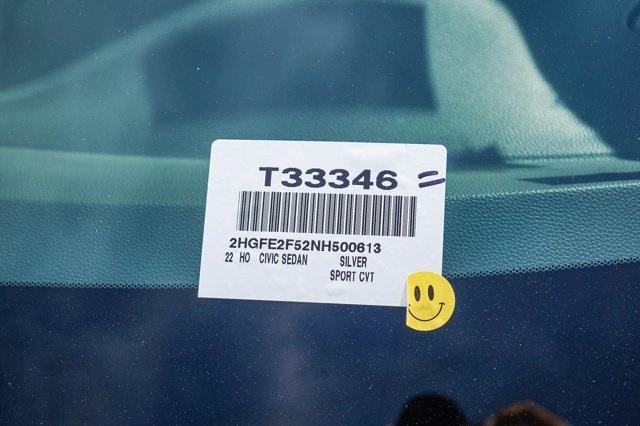 used 2022 Honda Civic car, priced at $22,292