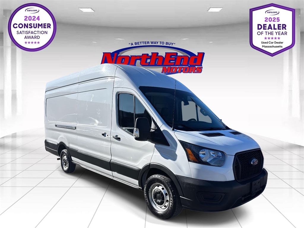 2021 Oxford White Ford Transit Cargo Van Base RWD Van