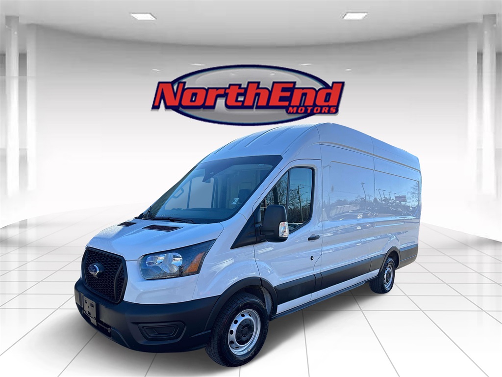 2021 Oxford White Ford Transit Cargo Van Base RWD Van