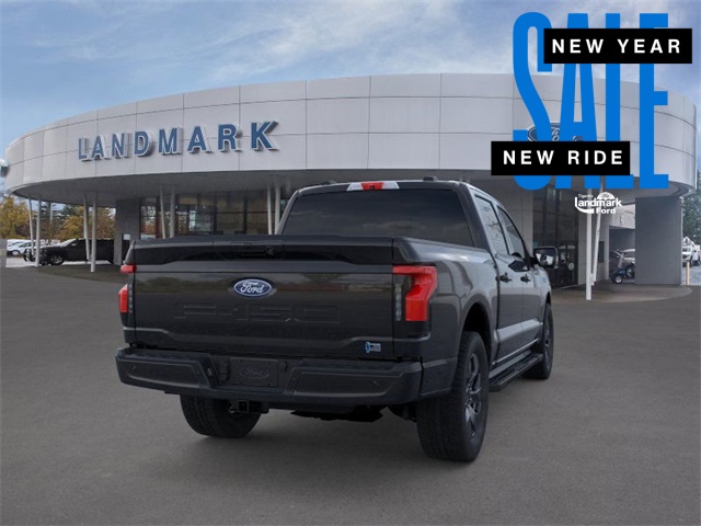 new 2025 Ford F-150 Lightning car, priced at $61,645
