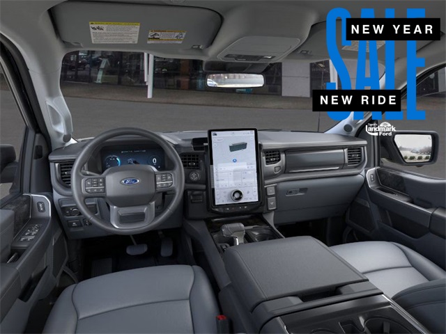 new 2025 Ford F-150 Lightning car, priced at $61,645