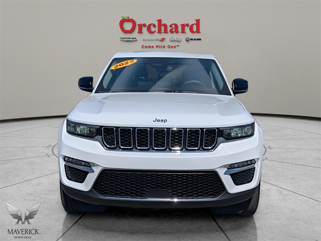 2022 Bright White Clearcoat Jeep Grand Cherokee 4xe 4xe 4X4 SUV