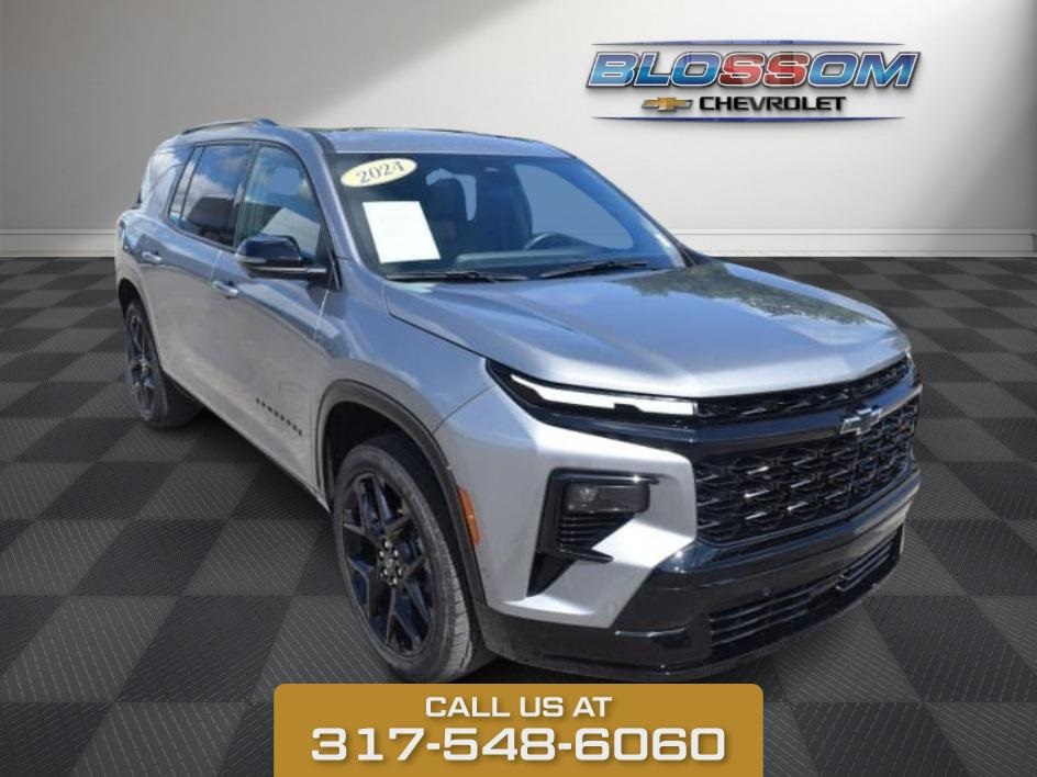 2024 Sterling Gray Metallic Chevrolet Traverse RS AWD SUV