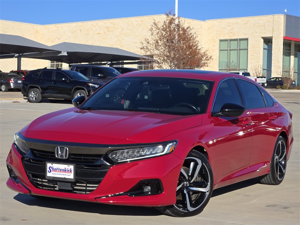 Used 2021 Honda Accord Sport with VIN 1HGCV2F35MA025554 for sale in Northfield, Minnesota
