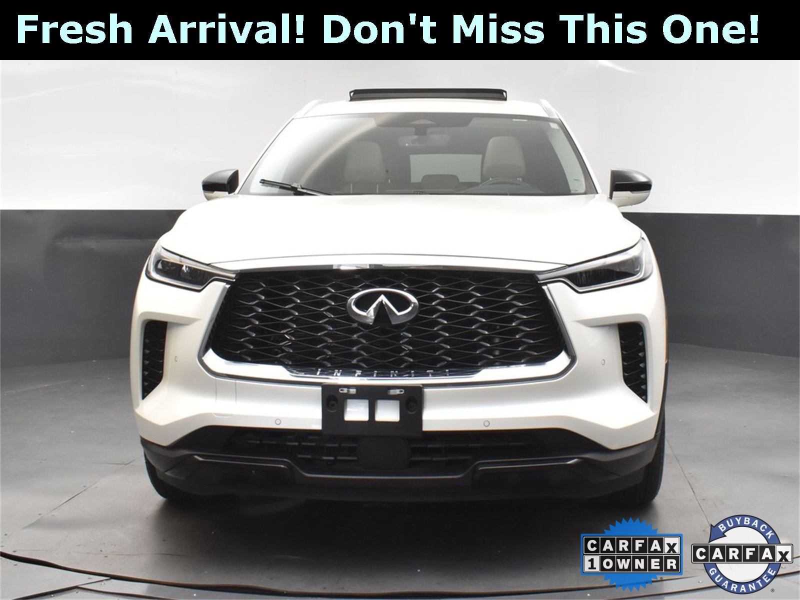 2024 Majestic White INFINITI QX60 LUXE FWD SUV