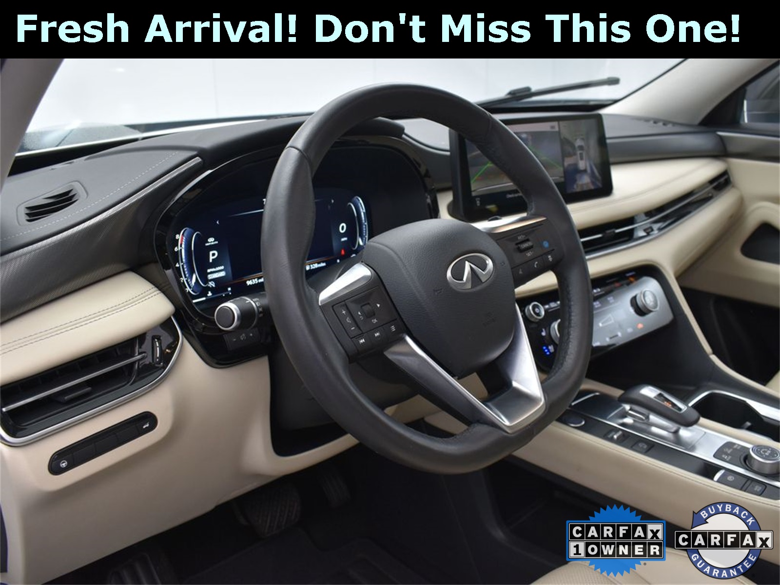 2024 Majestic White INFINITI QX60 LUXE FWD SUV