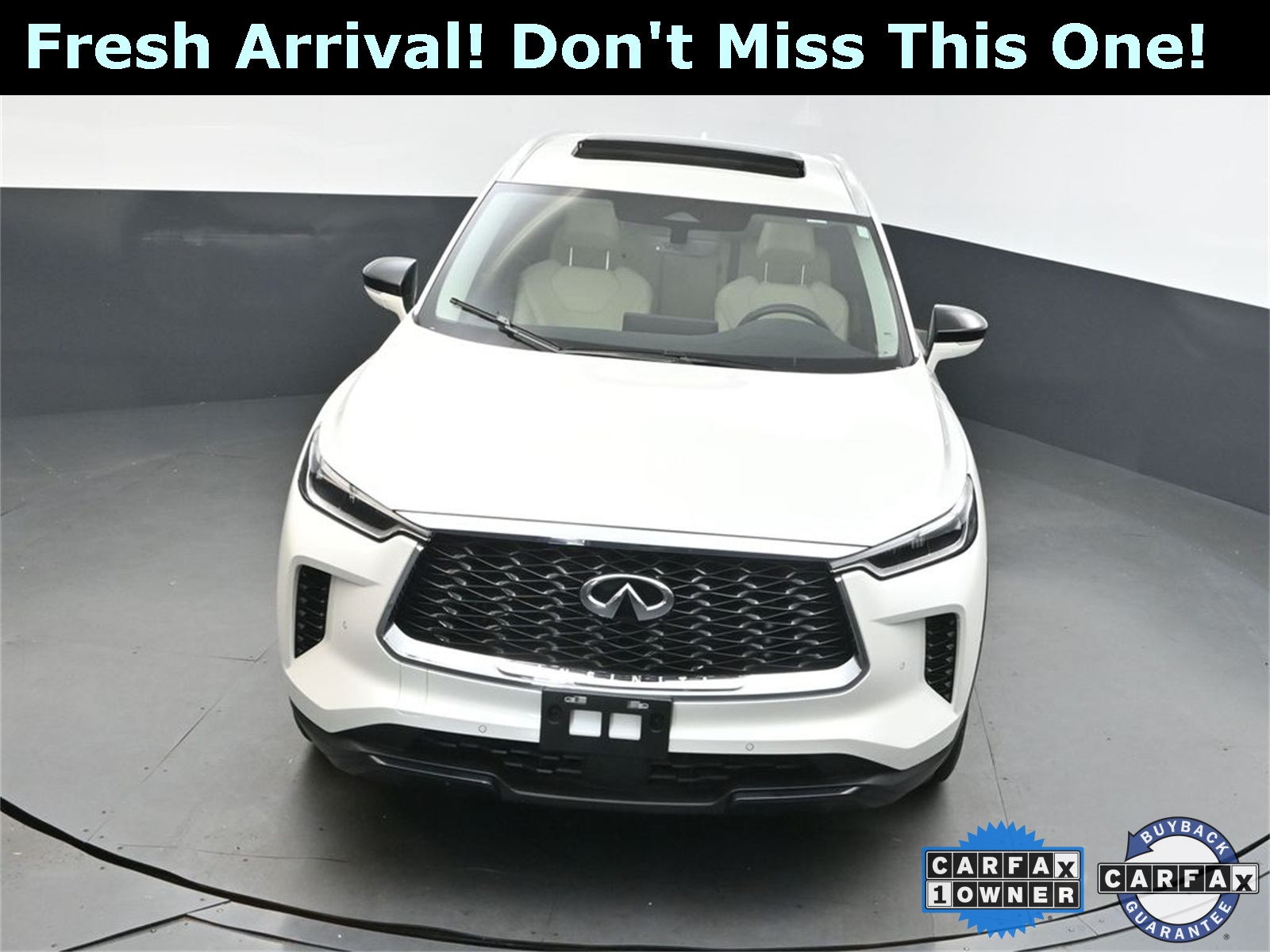 2024 Majestic White INFINITI QX60 LUXE FWD SUV