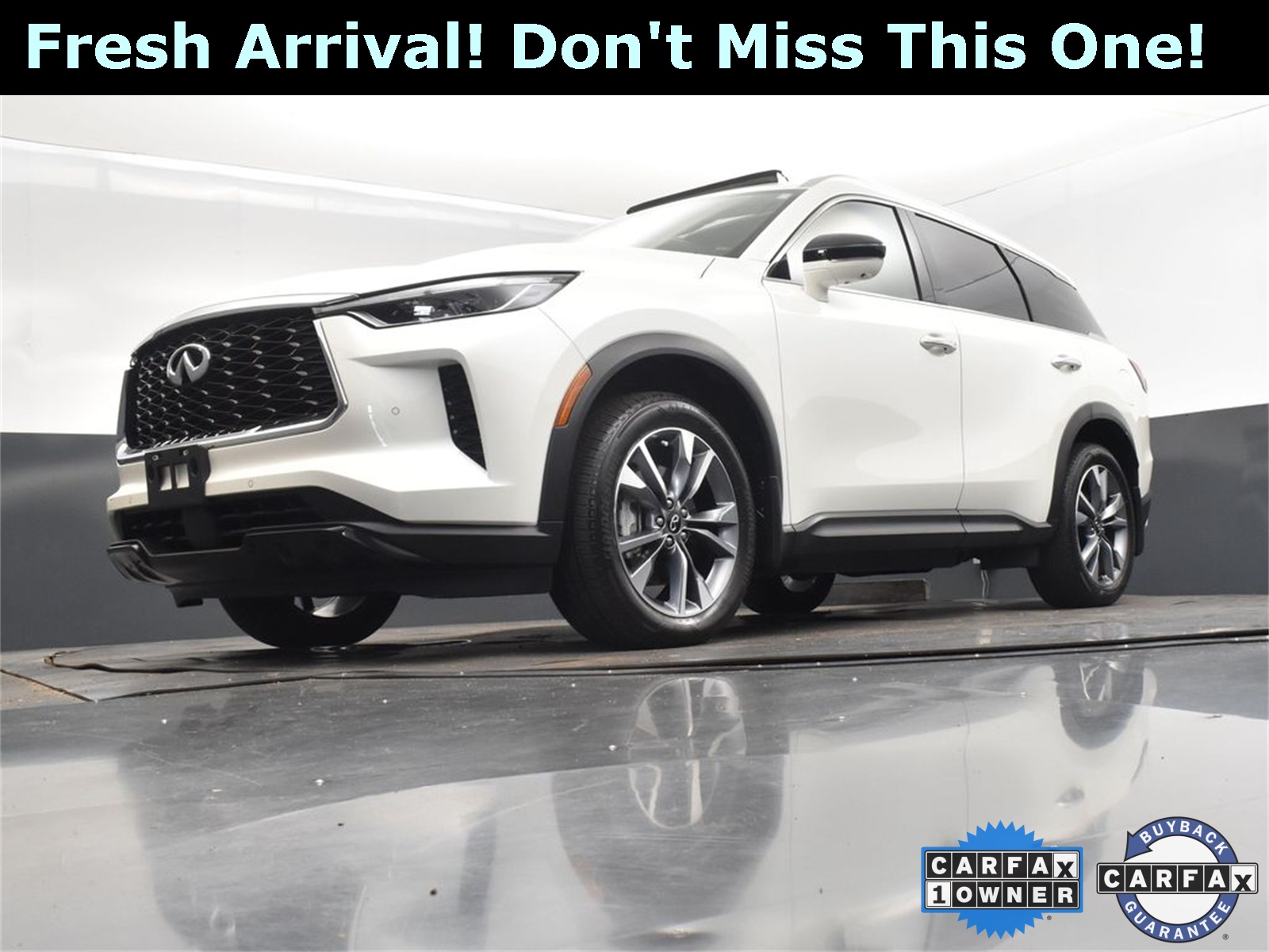 2024 Majestic White INFINITI QX60 LUXE FWD SUV