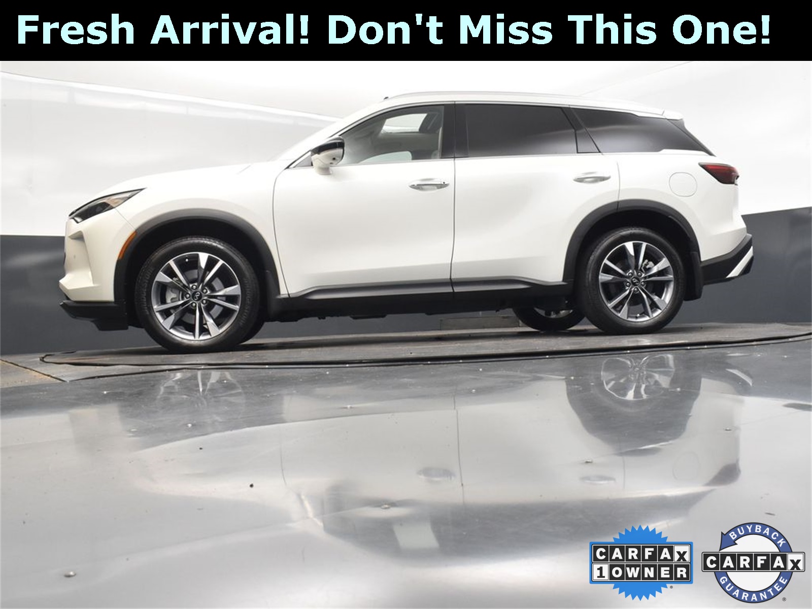 2024 Majestic White INFINITI QX60 LUXE FWD SUV