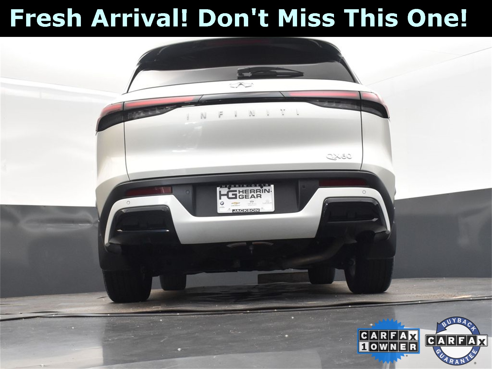 2024 Majestic White INFINITI QX60 LUXE FWD SUV