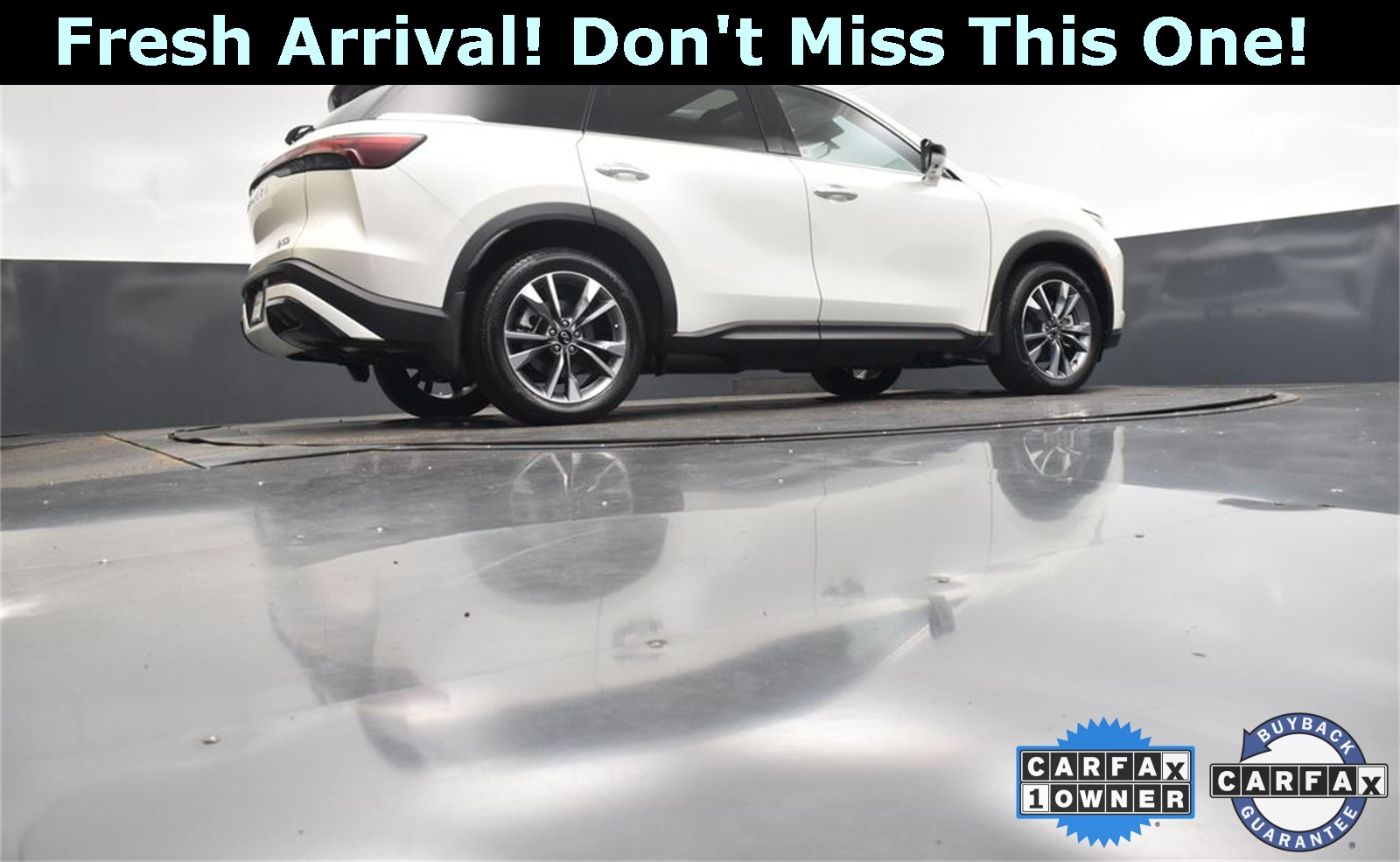 2024 Majestic White INFINITI QX60 LUXE FWD SUV