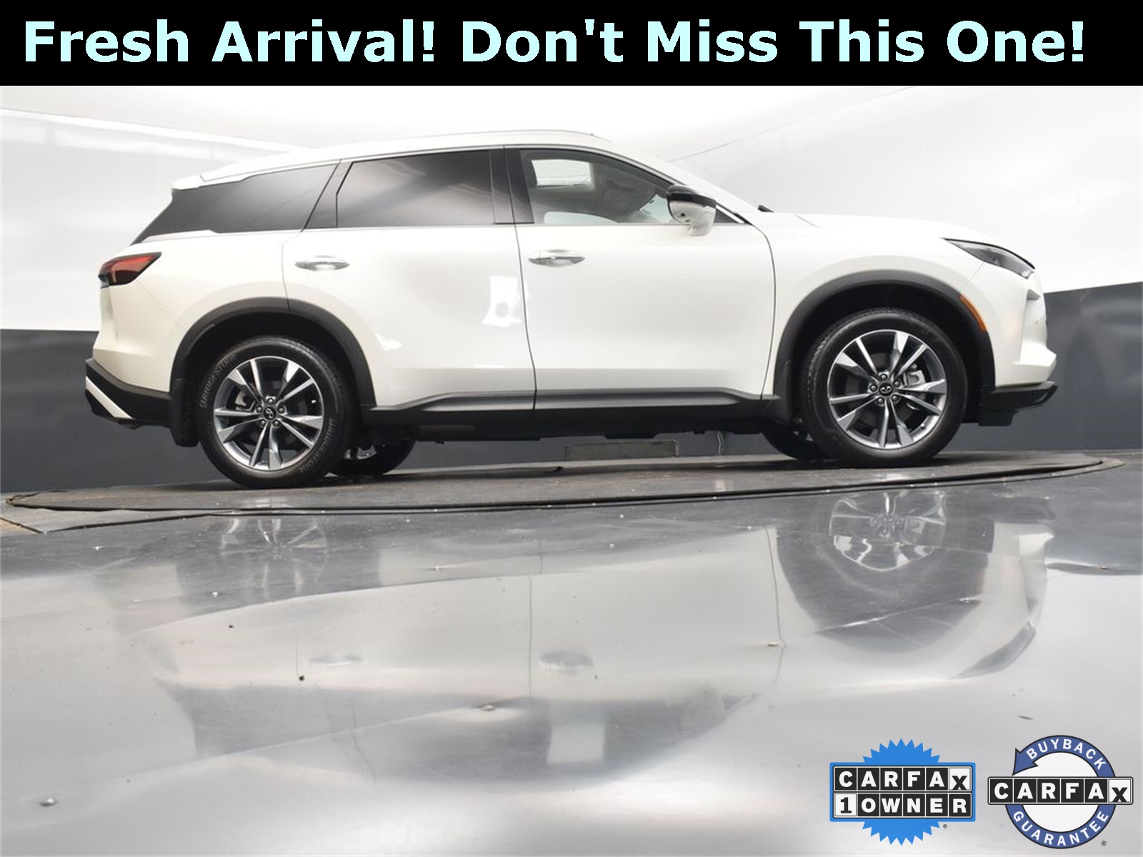 2024 Majestic White INFINITI QX60 LUXE FWD SUV