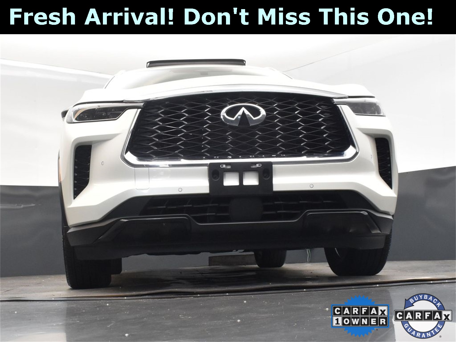 2024 Majestic White INFINITI QX60 LUXE FWD SUV