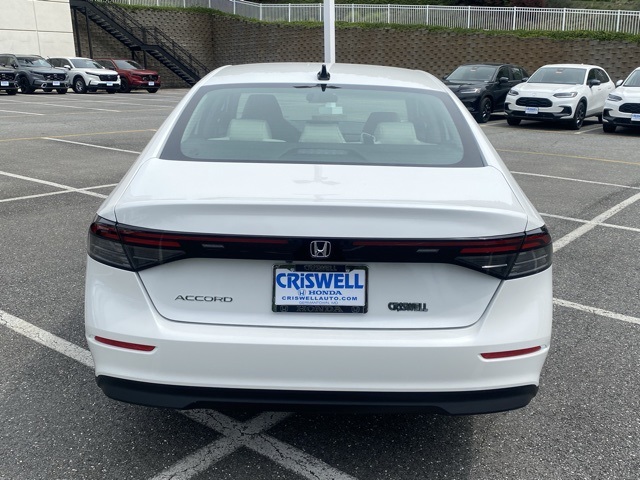 new 2025 Honda Accord car, priced at $29,592