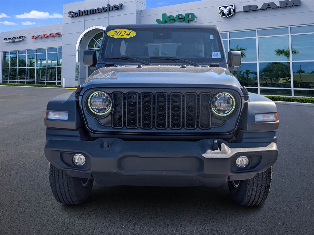 used 2024 Jeep Wrangler car, priced at $34,988
