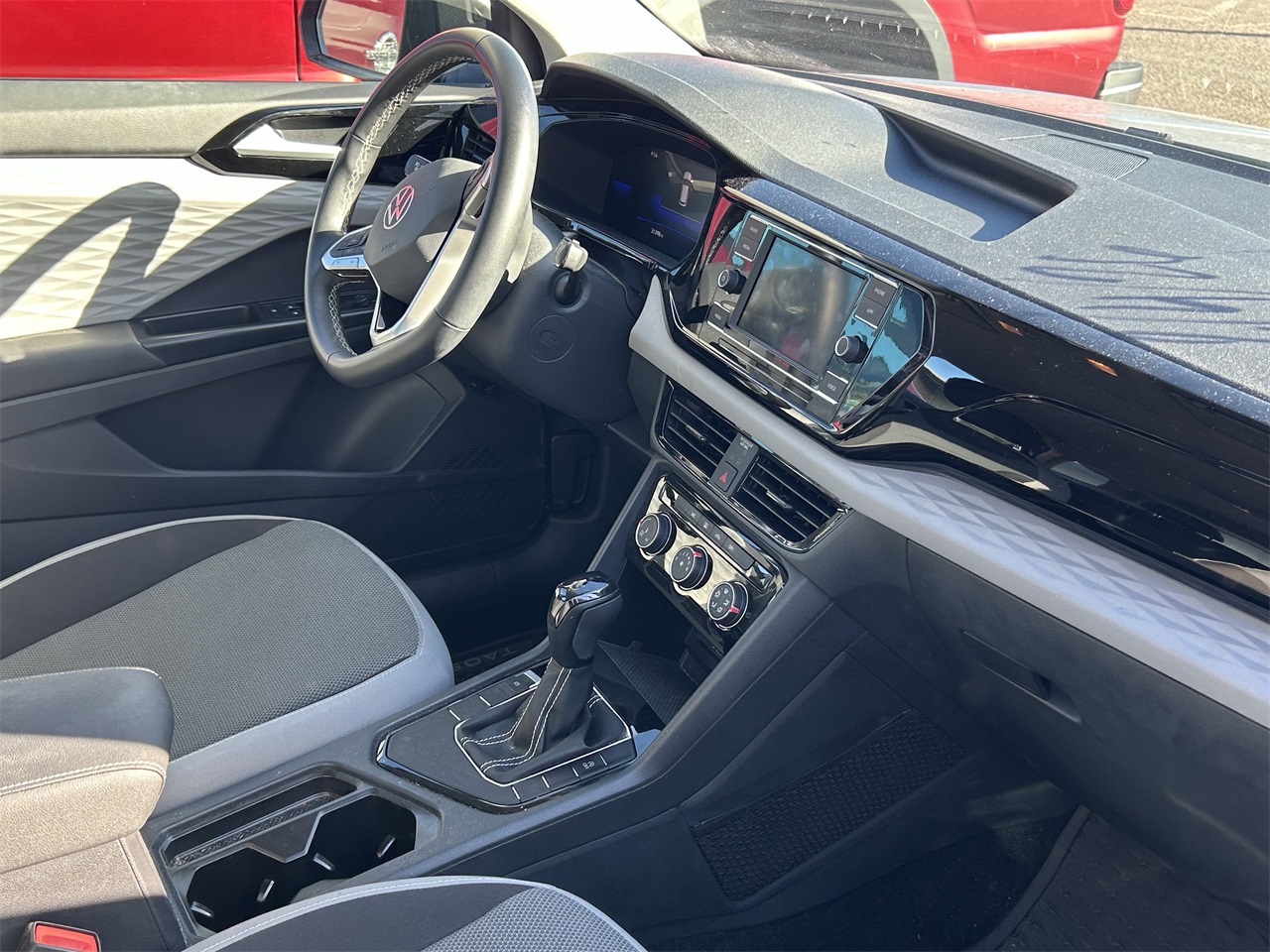 used 2023 Volkswagen Taos car, priced at $17,999