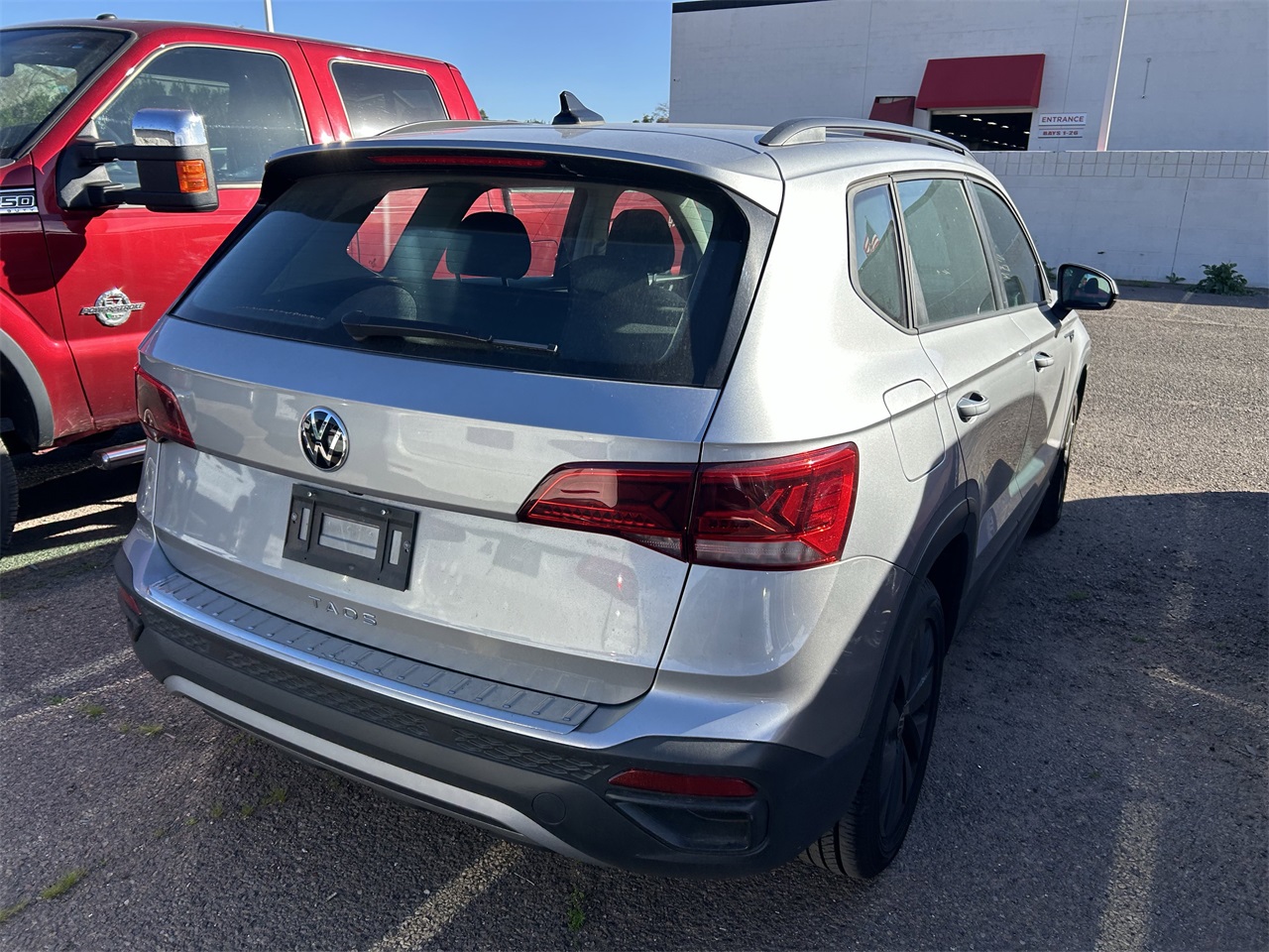 used 2023 Volkswagen Taos car, priced at $17,999