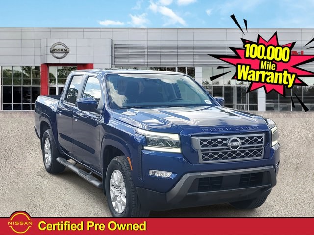 2022 Deep Blue Pearl Nissan Frontier SV Truck