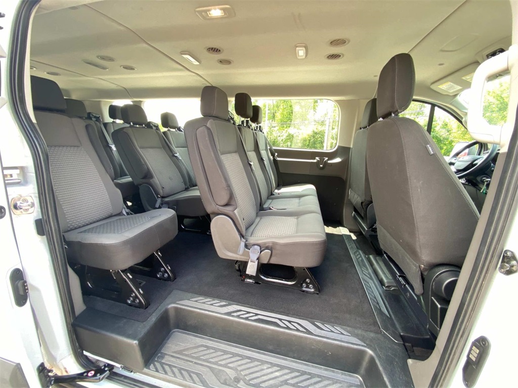 2024 Oxford White Ford Transit Passenger Wagon XLT RWD Van