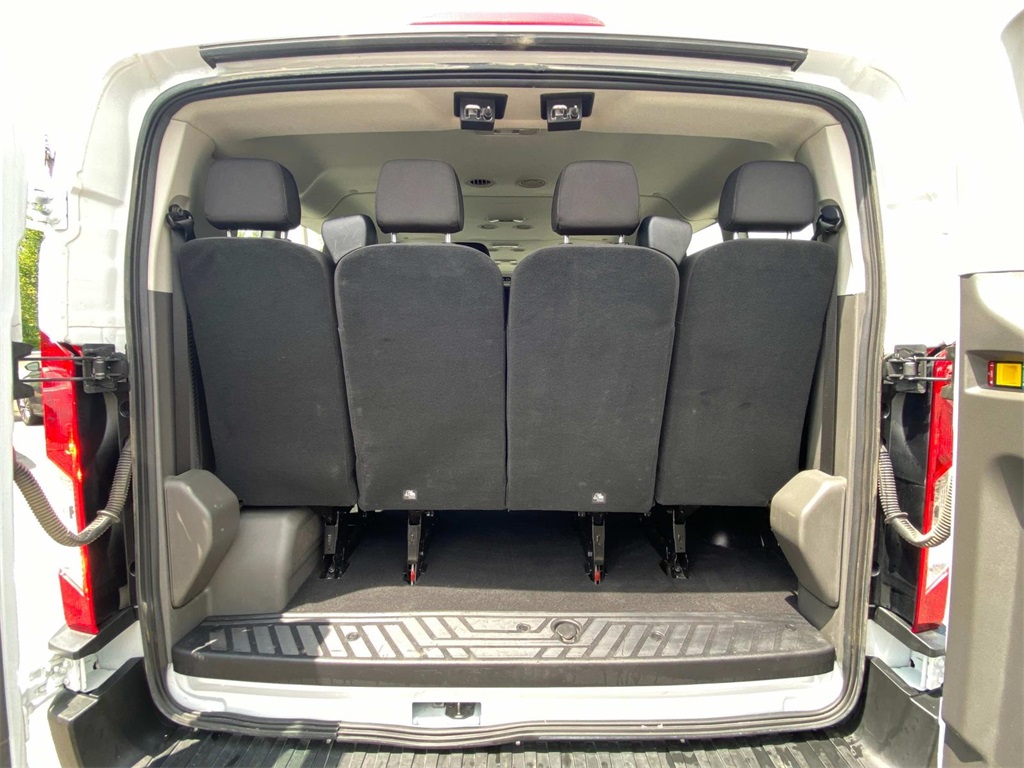 2024 Oxford White Ford Transit Passenger Wagon XLT RWD Van