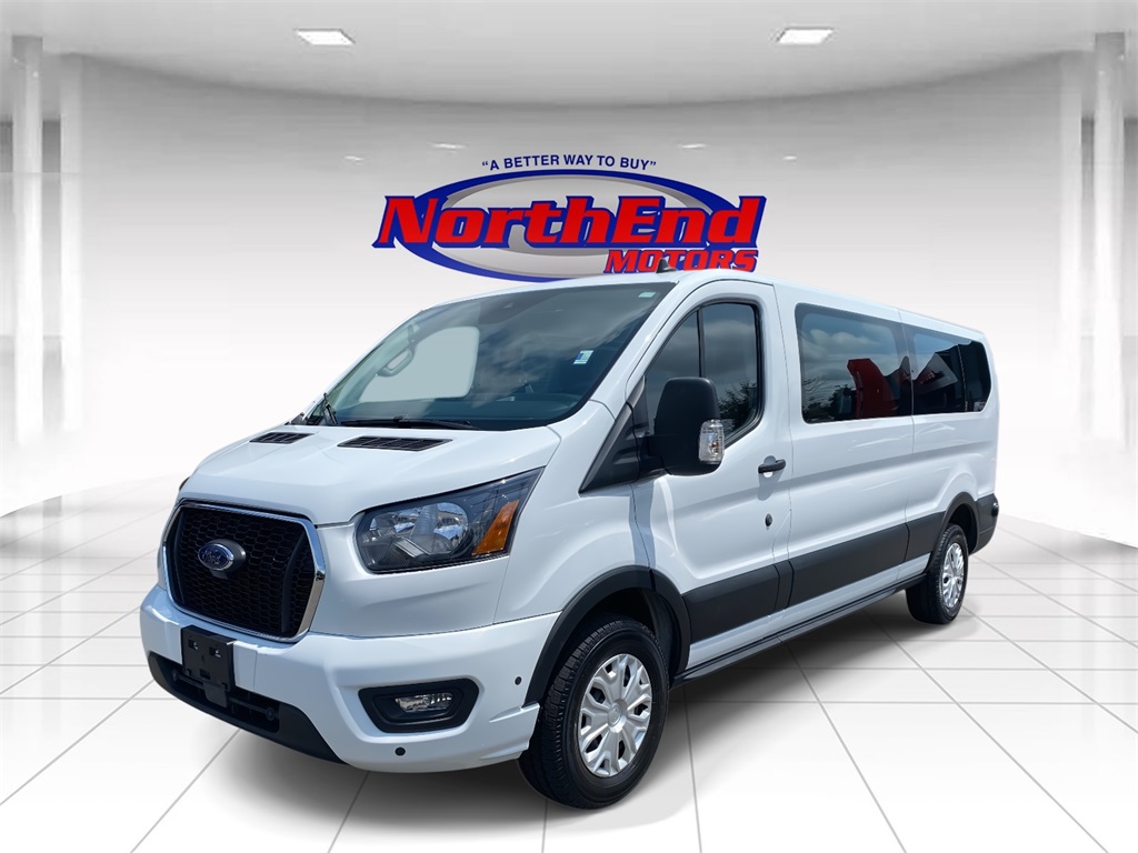 2024 Oxford White Ford Transit Passenger Wagon XLT RWD Van