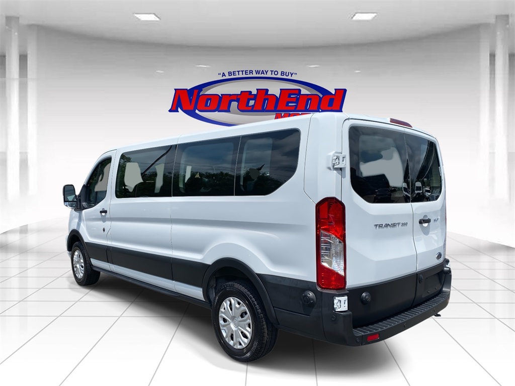2024 Oxford White Ford Transit Passenger Wagon XLT RWD Van