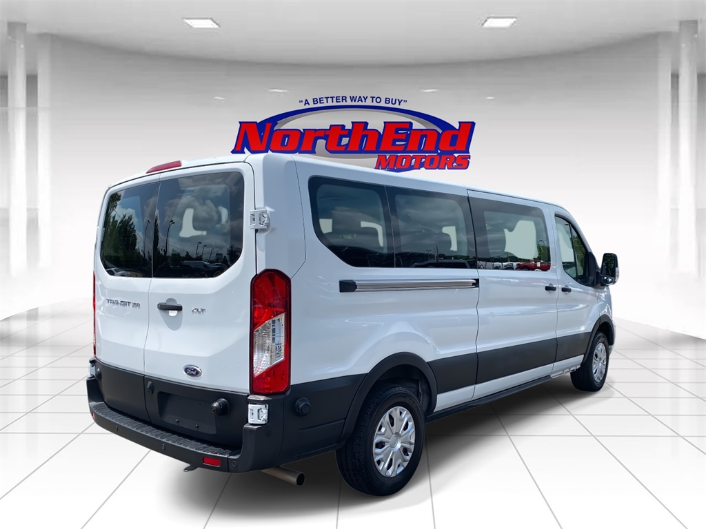 2024 Oxford White Ford Transit Passenger Wagon XLT RWD Van
