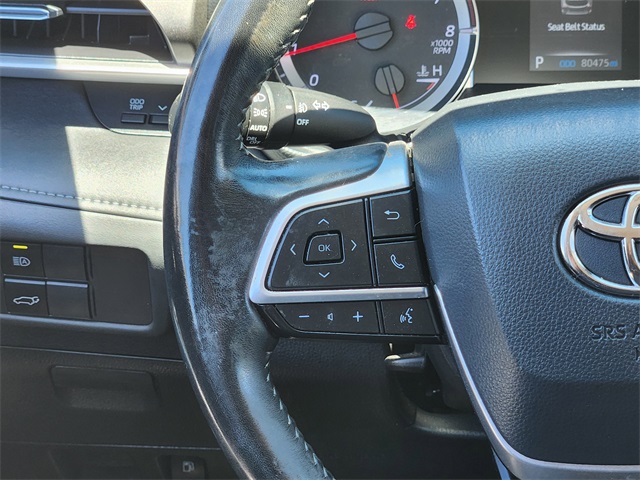 2022 Black Toyota Highlander LE FWD SUV