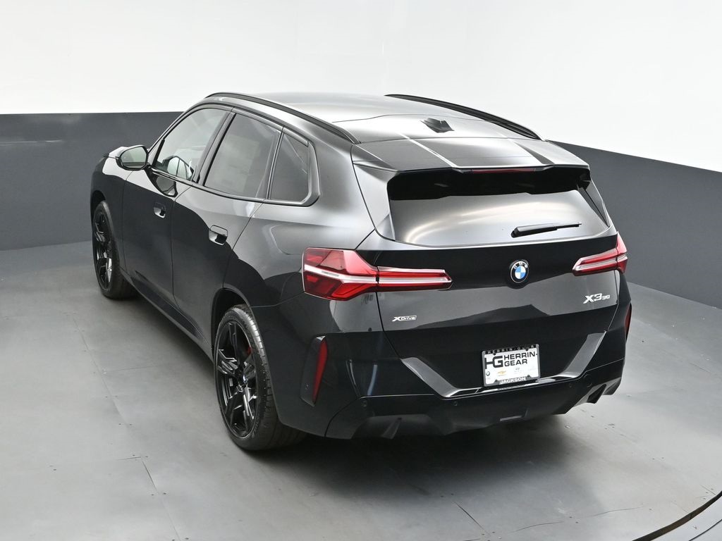 2025 Black Sapphire Metallic BMW X3 30 xDrive AWD SUV