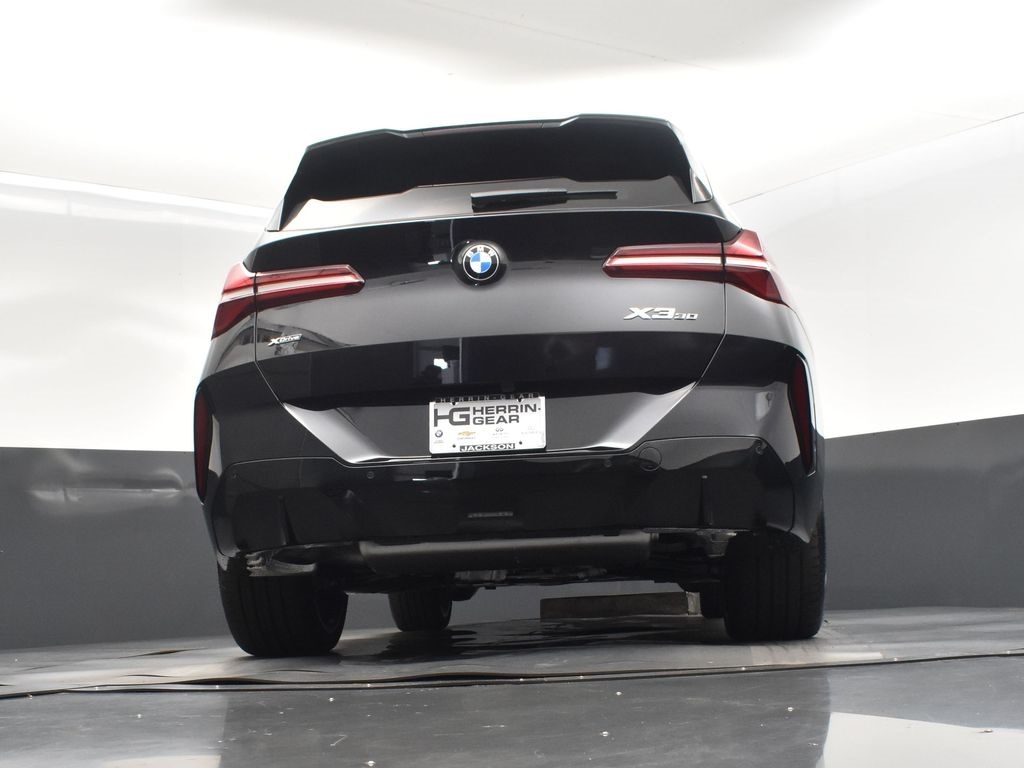 2025 Black Sapphire Metallic BMW X3 30 xDrive AWD SUV