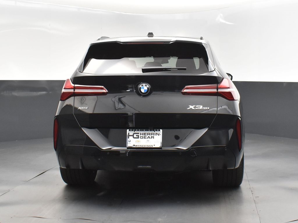2025 Black Sapphire Metallic BMW X3 30 xDrive AWD SUV