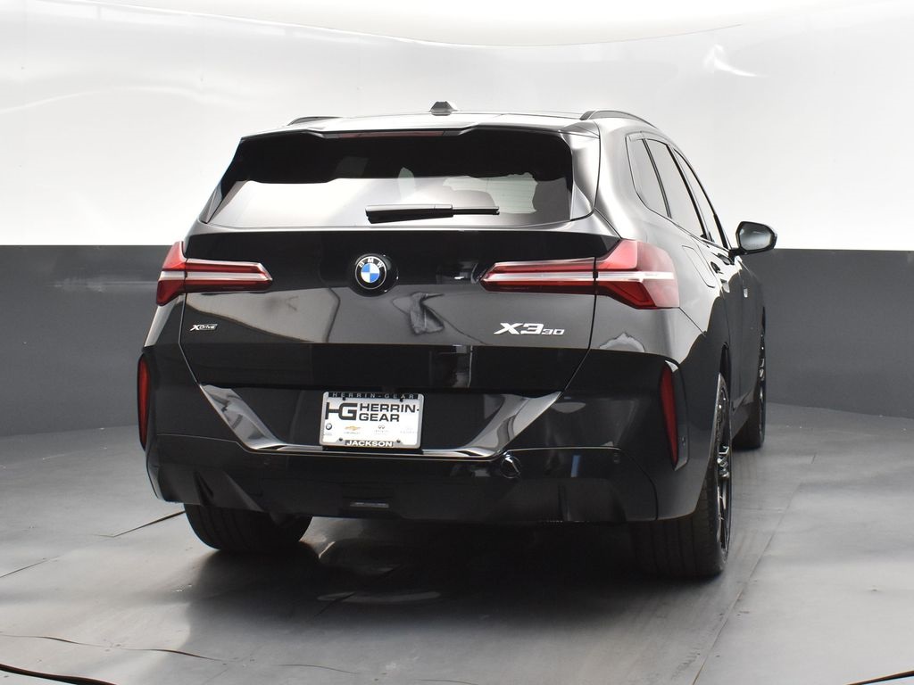 2025 Black Sapphire Metallic BMW X3 30 xDrive AWD SUV