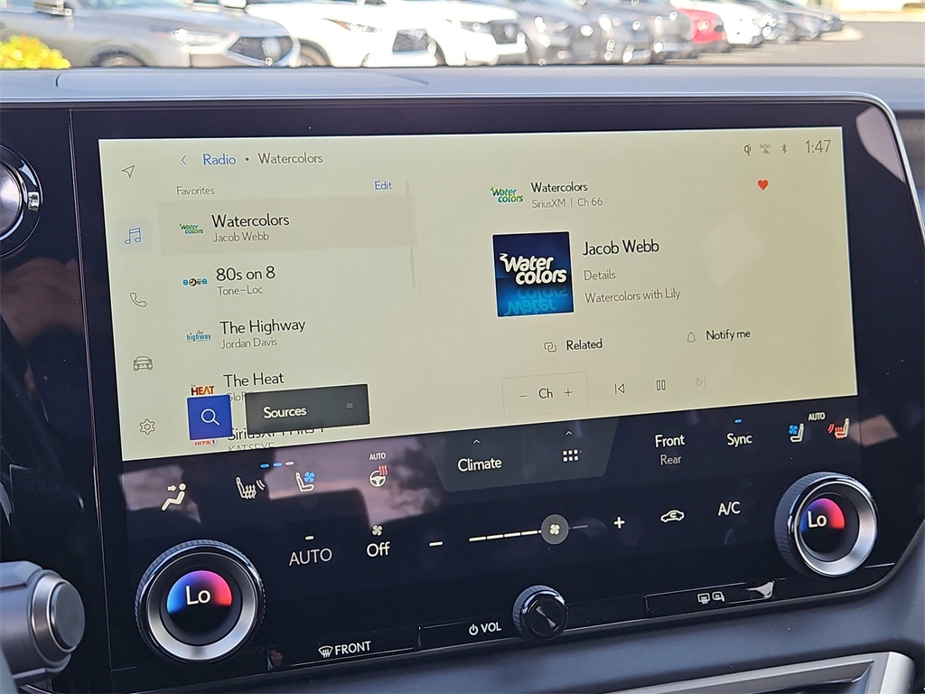 new 2026 Lexus RX car, priced at $77,449