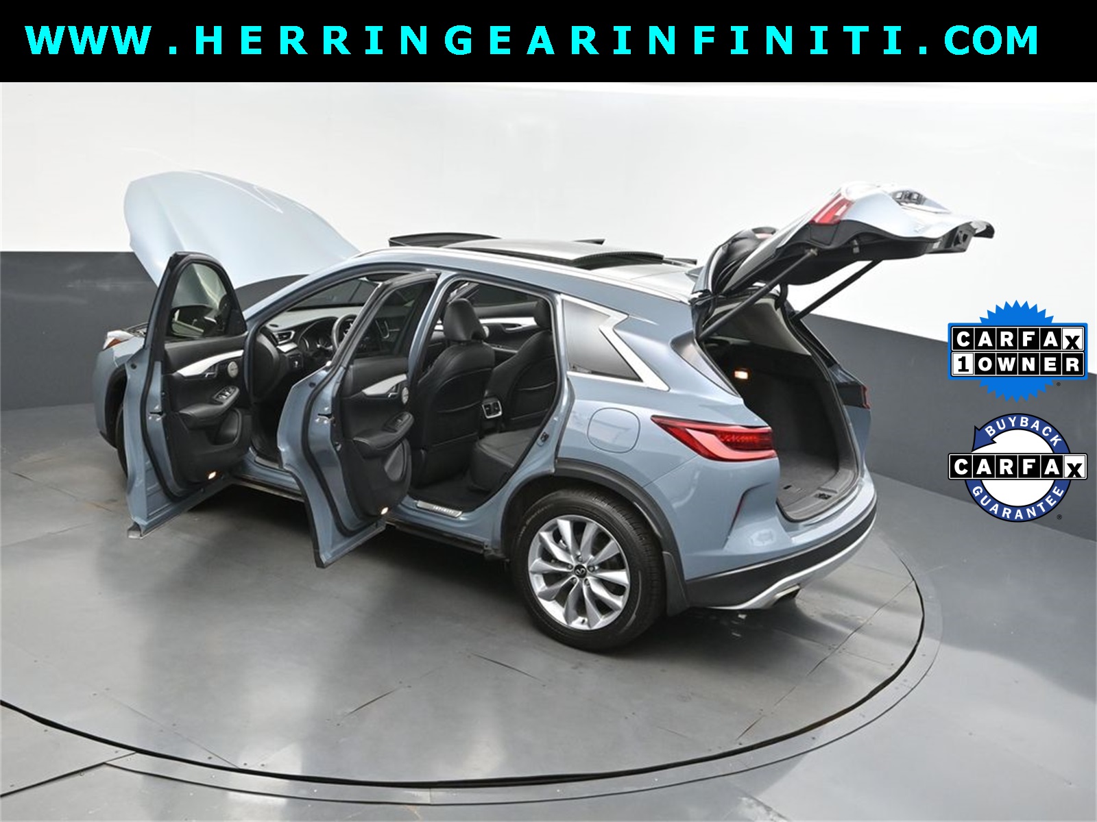 2022 Slate Gray INFINITI QX50 ESSENTIAL AWD SUV