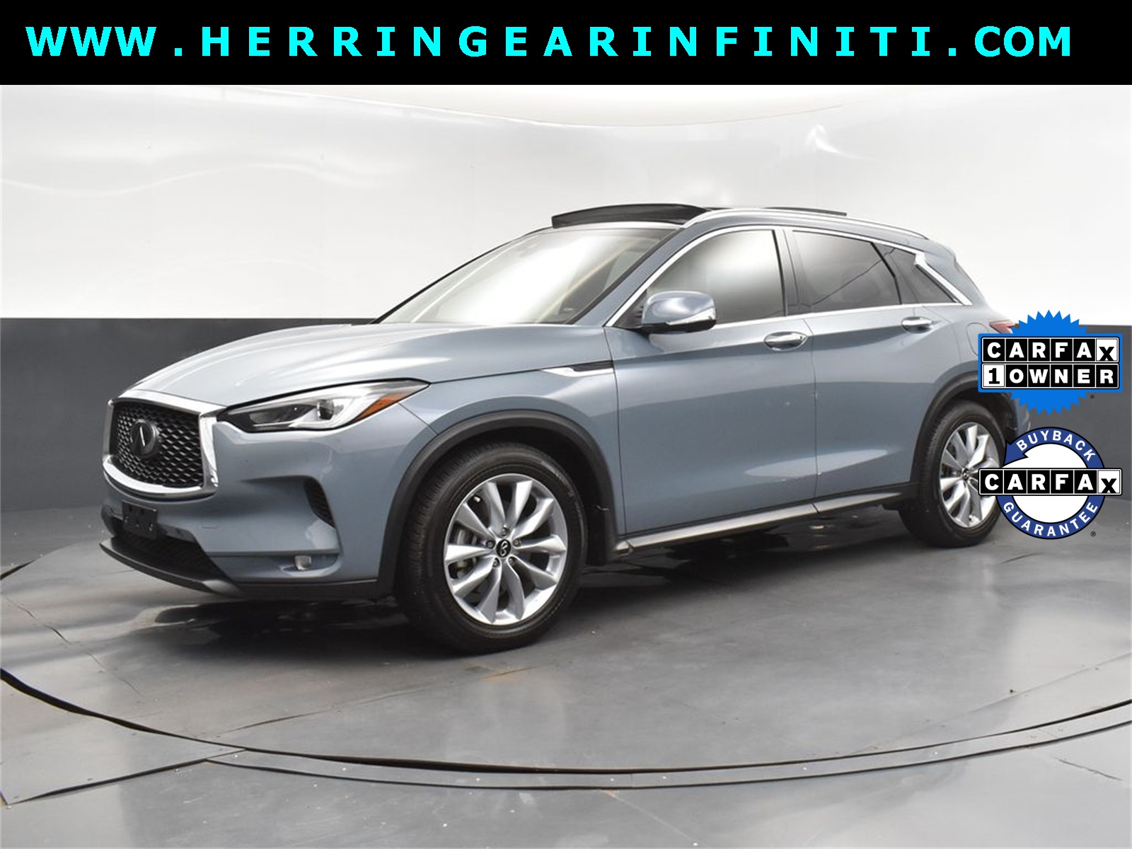 2022 Slate Gray INFINITI QX50 ESSENTIAL AWD SUV