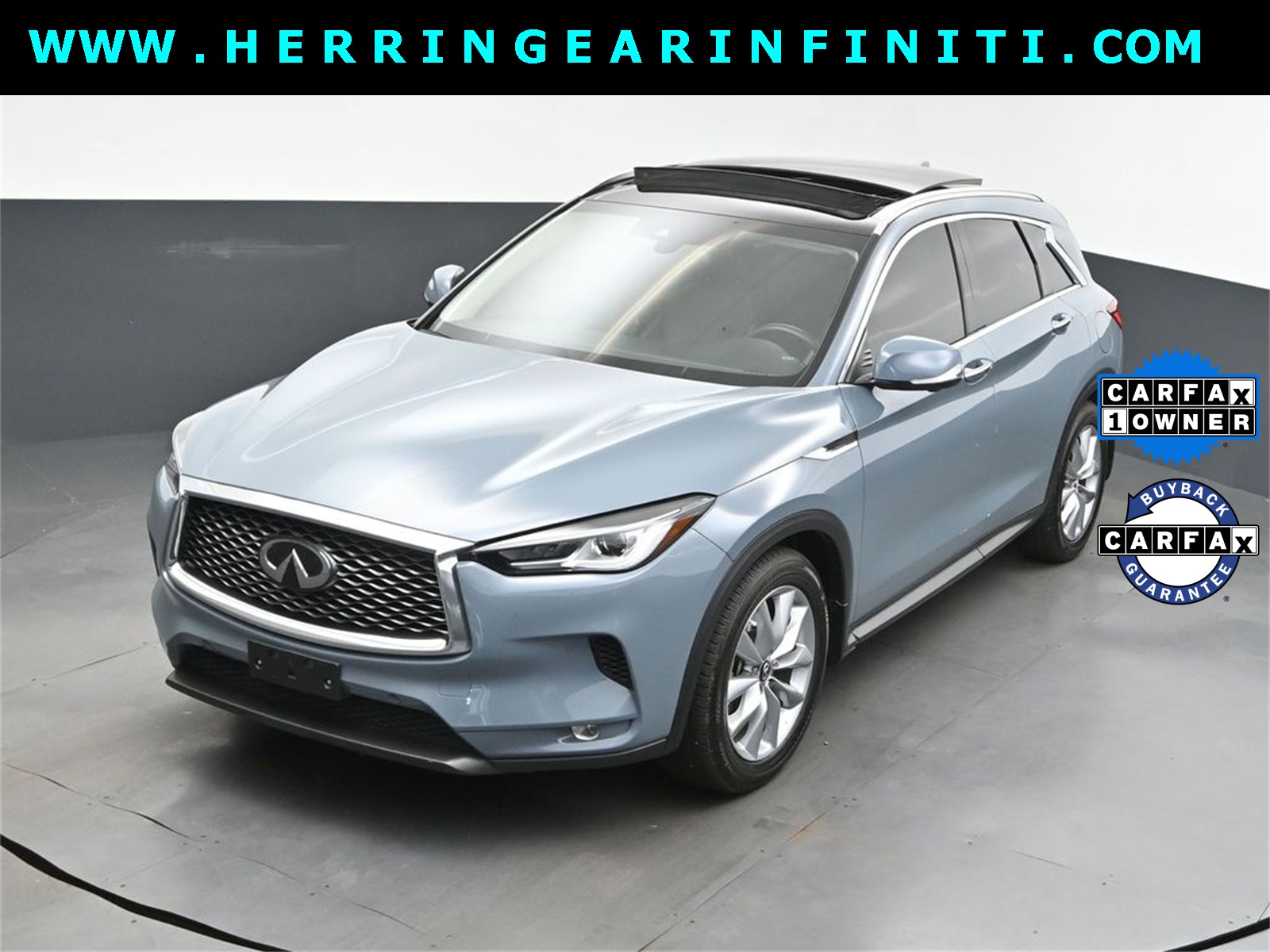 2022 Slate Gray INFINITI QX50 ESSENTIAL AWD SUV