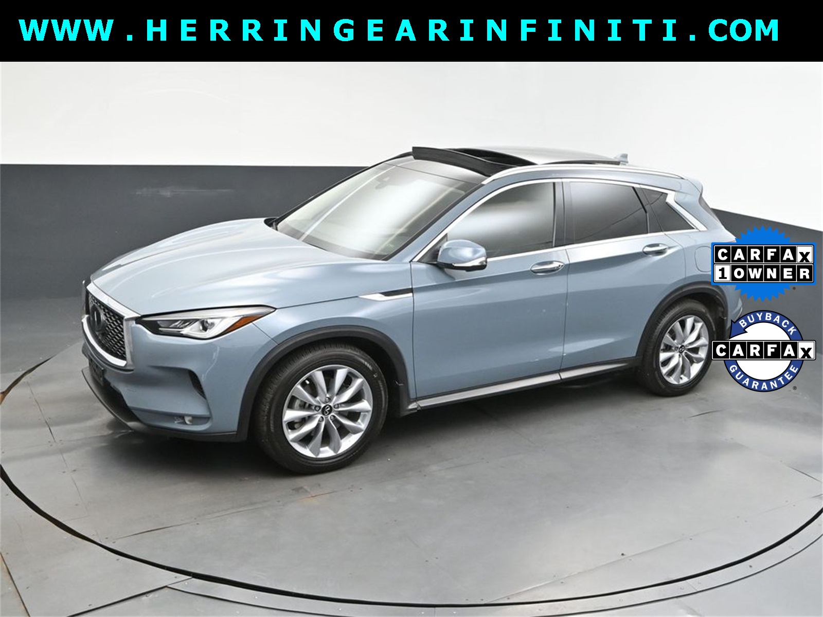 2022 Slate Gray INFINITI QX50 ESSENTIAL AWD SUV