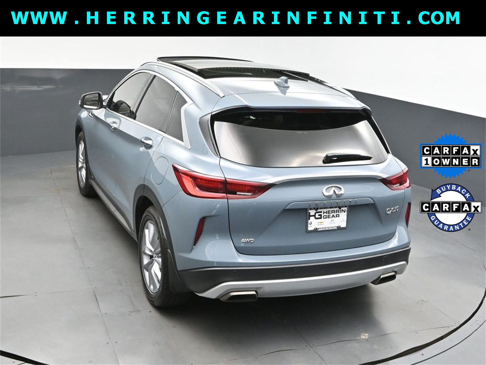 2022 Slate Gray INFINITI QX50 ESSENTIAL AWD SUV