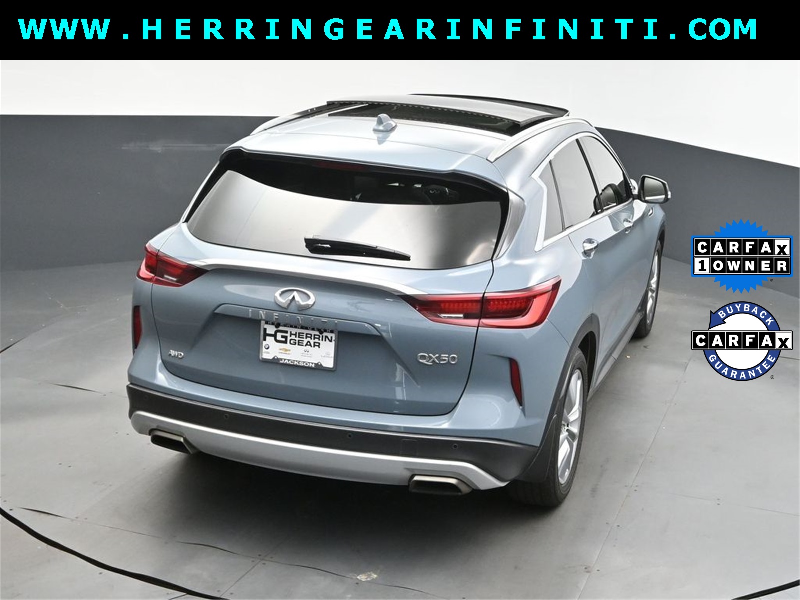 2022 Slate Gray INFINITI QX50 ESSENTIAL AWD SUV
